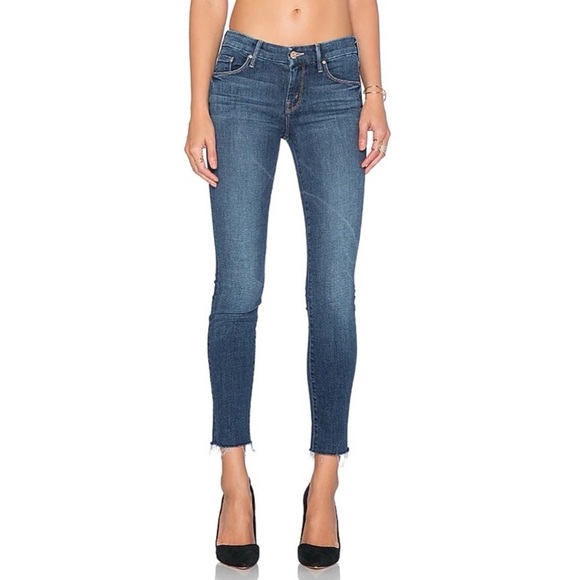 Mother Looker Ankle Fray in Girl Crush - Picture 1 of 11